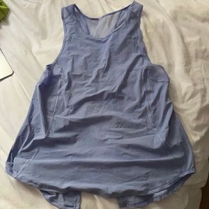 Lululemon Sculpt Tank with open back details